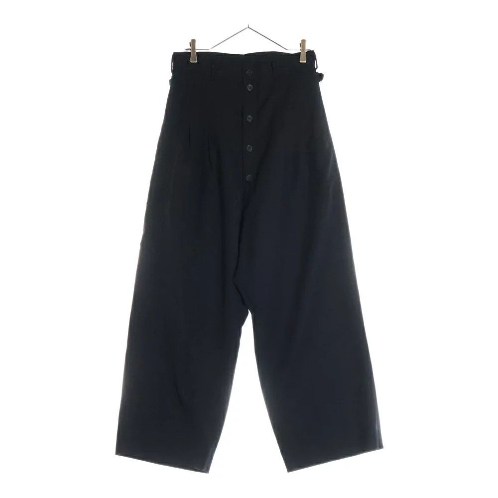 Yohji Yamamoto Yohji Yamamoto POUR HOMME //02SS Tucked Toe Lathers Slacks Size US 31 - 1 Thumbnail