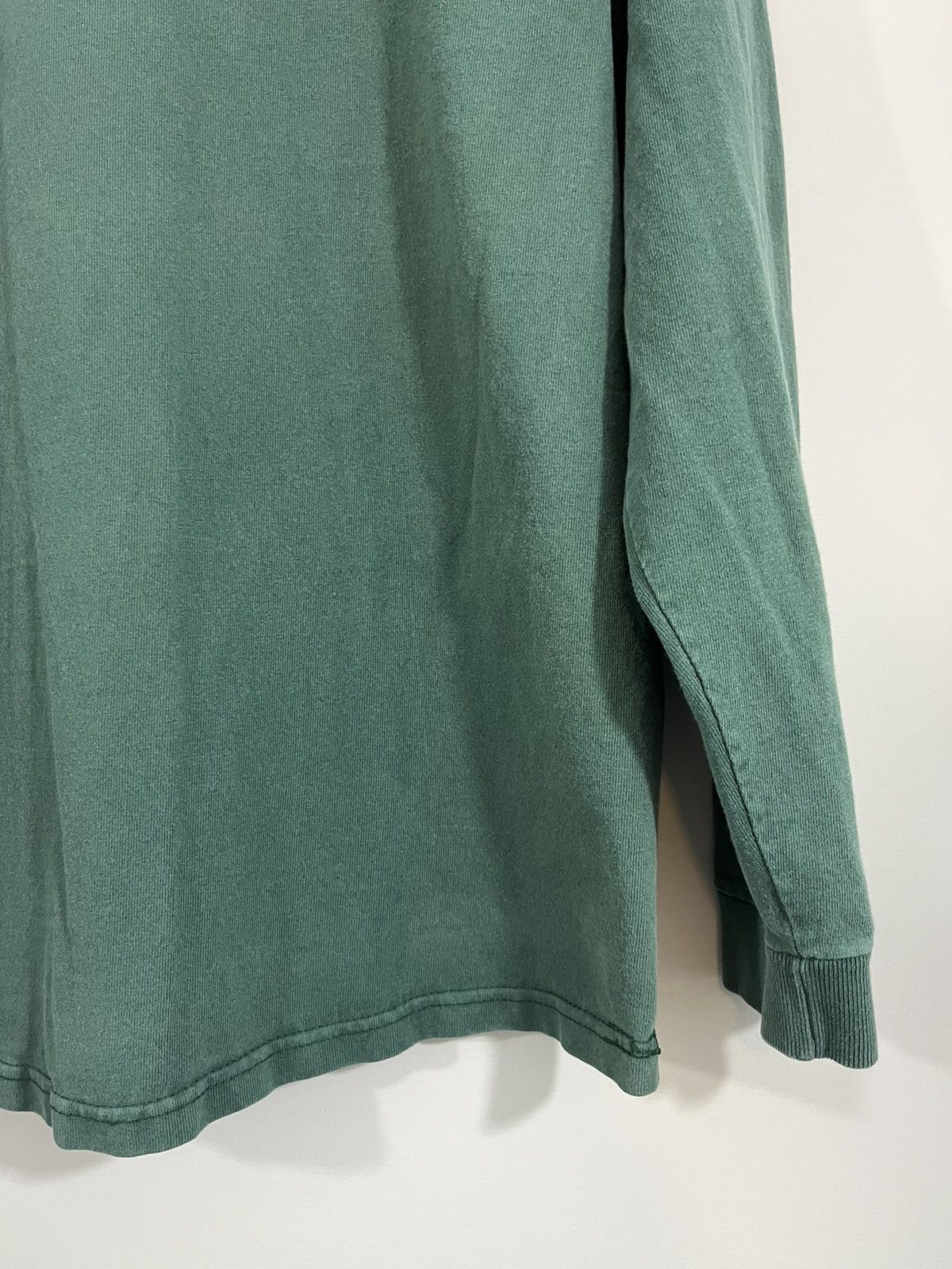 Vintage Rhode Island Faded Green Long Sleeve Shirt Size US L / EU 52-54 / 3 - 5 Thumbnail