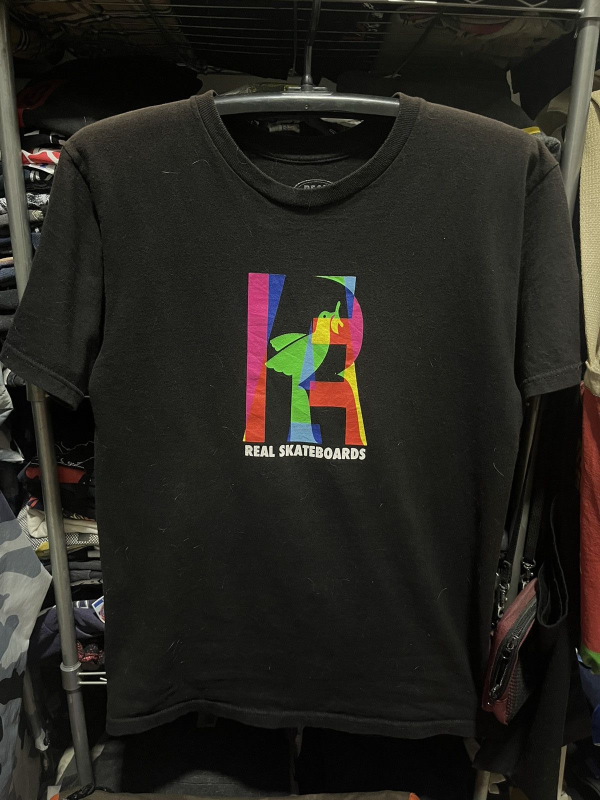 Vintage Real Skateboards Sk8 Graphic Tee Size US M / EU 48-50 / 2 - 1 Thumbnail