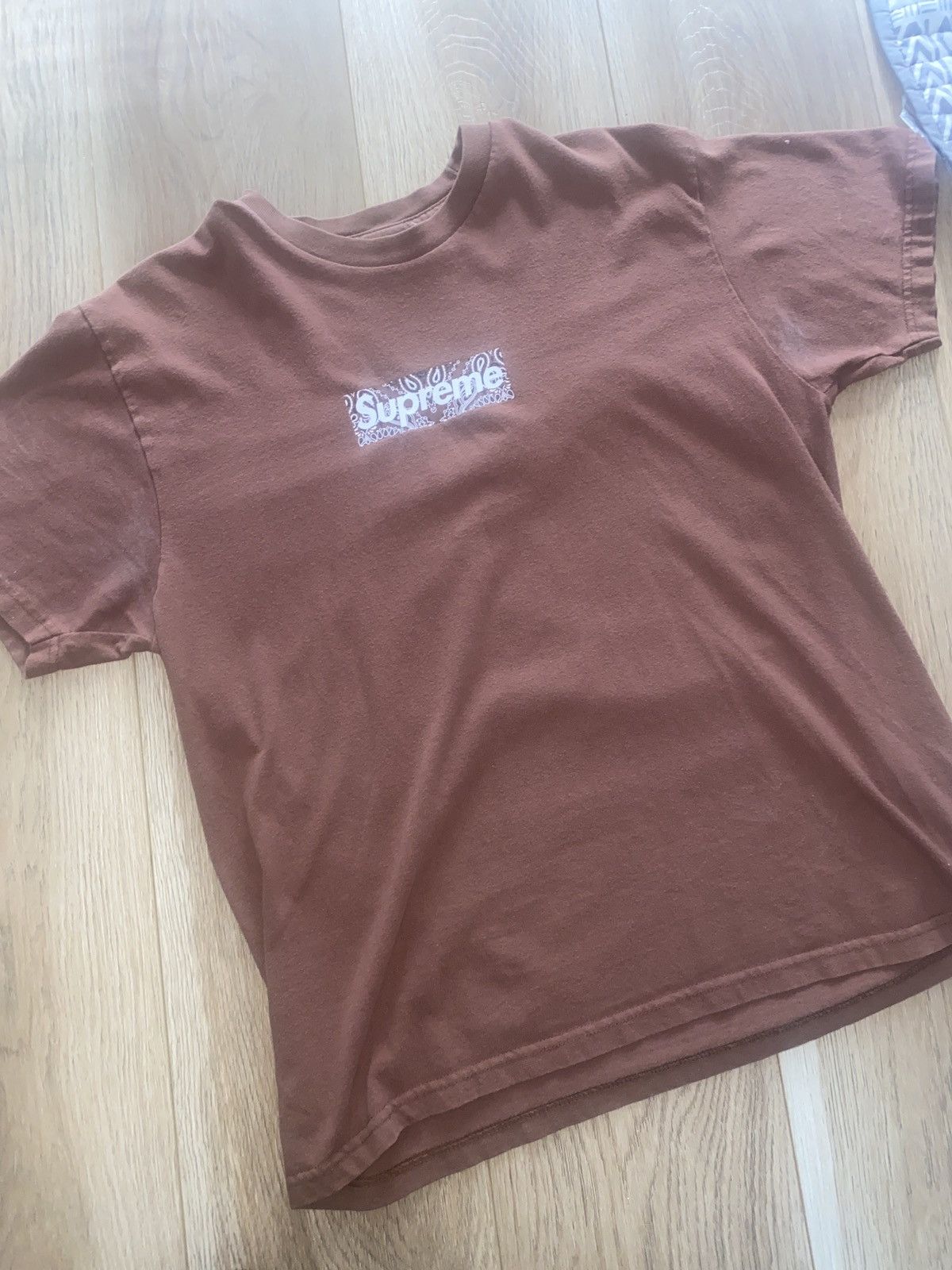 Supreme Supreme Brown Bandana Box Logo Size US M / EU 48-50 / 2 - 4 Thumbnail