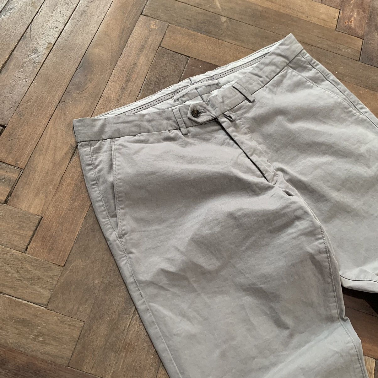 Suitsupply SUITSUPPLY GREY PURE COTTON TROUSERS PANTS OLD MONEY 36 SIZE Size US 36 / EU 52 - 2 Thumbnail
