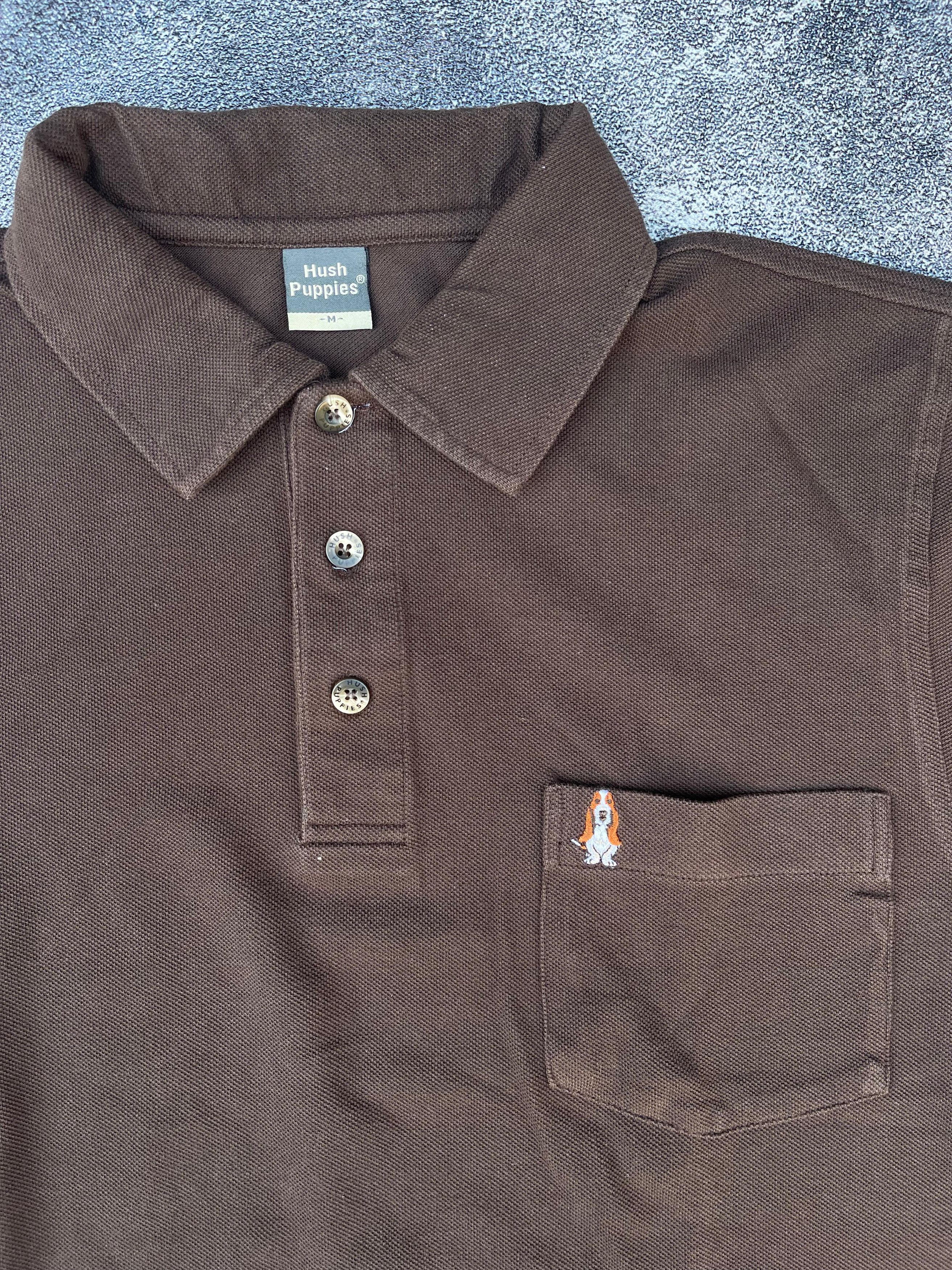 Hush Puppies Polo Shirt "Hush Puppies" Brown Size M Size US M / EU 48-50 / 2 - 2 Thumbnail
