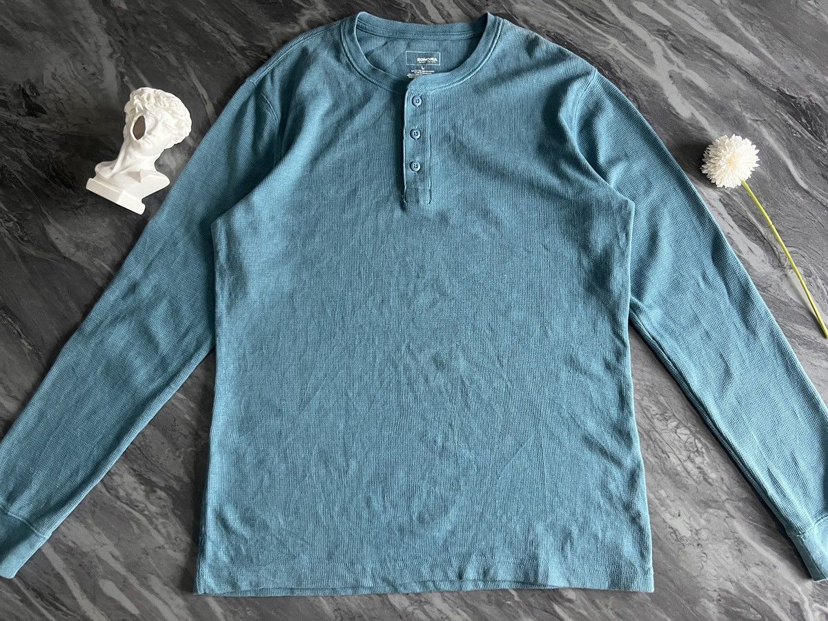 Sonoma Sonoma : Henry Long Sleeve Shirt Knitted Size US L / EU 52-54 / 3 - 2 Thumbnail