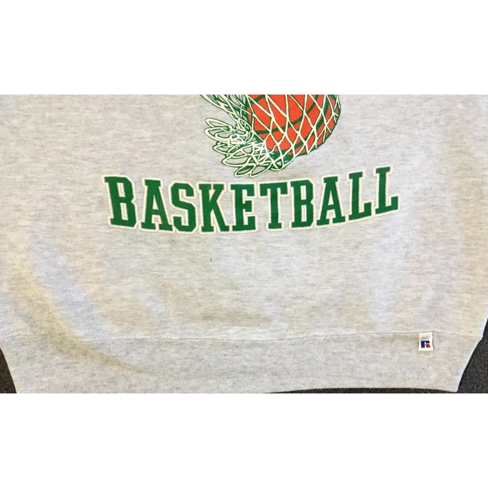 Russell Athletic VINTAGE Russell Athletic Tuba City Basketball Faded Sweatshirt M Arizona State University Gray Pullover Hoodie Men 90s Sports Tracks Track & Field Size US M / EU 48-50 / 2 - 6 Thumbnail