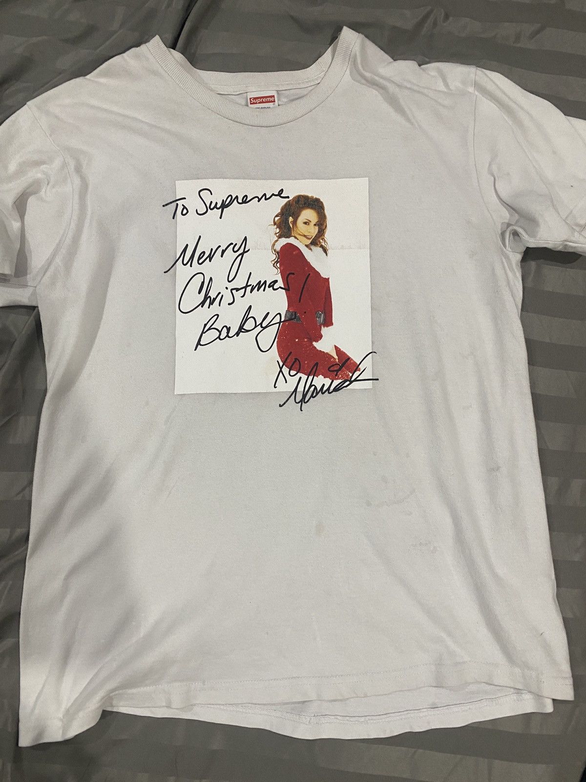 Supreme Mariah Carey Tee ホワイト 20aw Supreme Mariah Carey White Tee | Senikersku