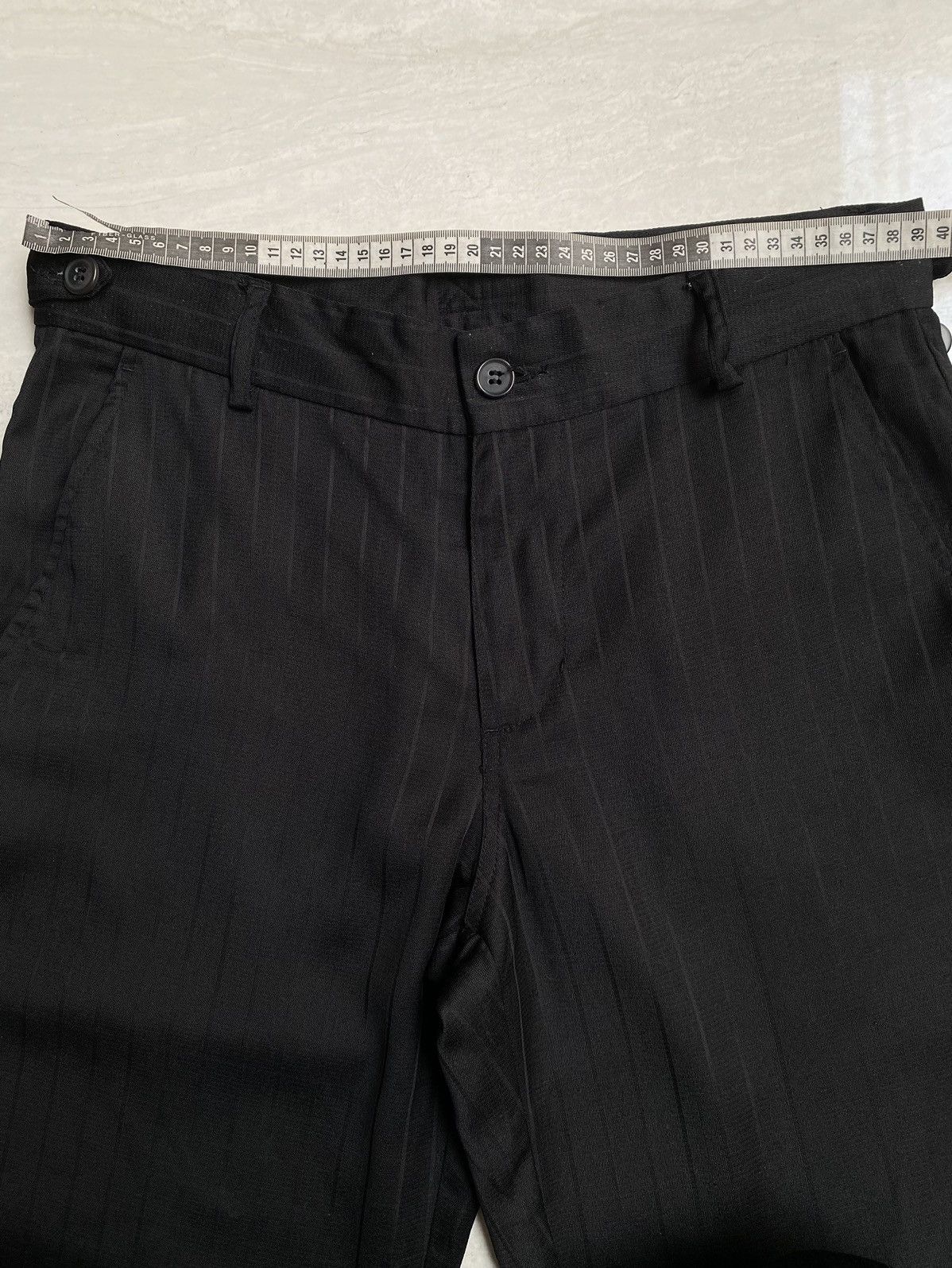 Other Suggestion Black Striped Pants Size US 29 - 10 Thumbnail