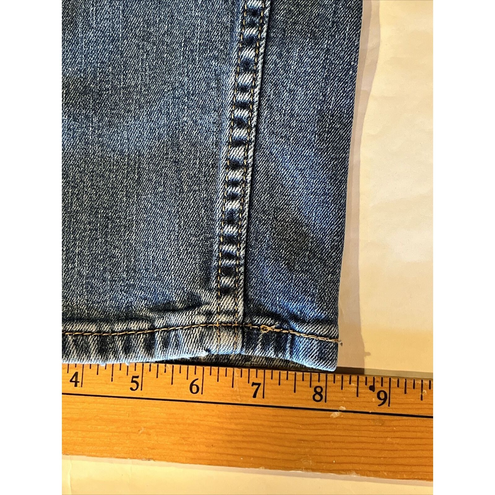 Levi's VTG Levis 505 Jeans Mens 38x32 Made In USA Straight Leg EUC Size US 38 / EU 54 - 3 Thumbnail