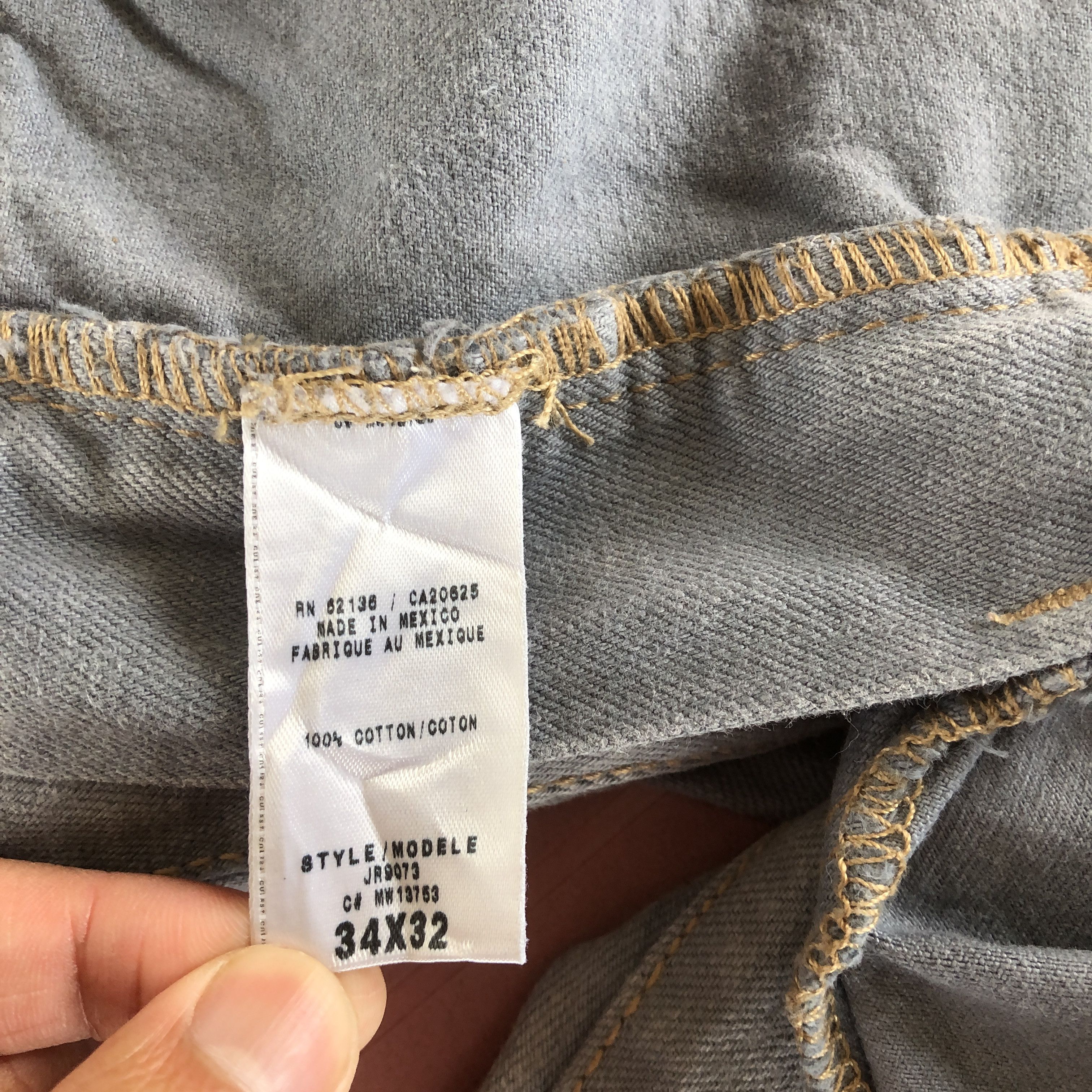 Guess Vintage Guess Jeans Sun Faded Guess Gray Denim Pants Size US 34 / EU 50 - 7 Thumbnail