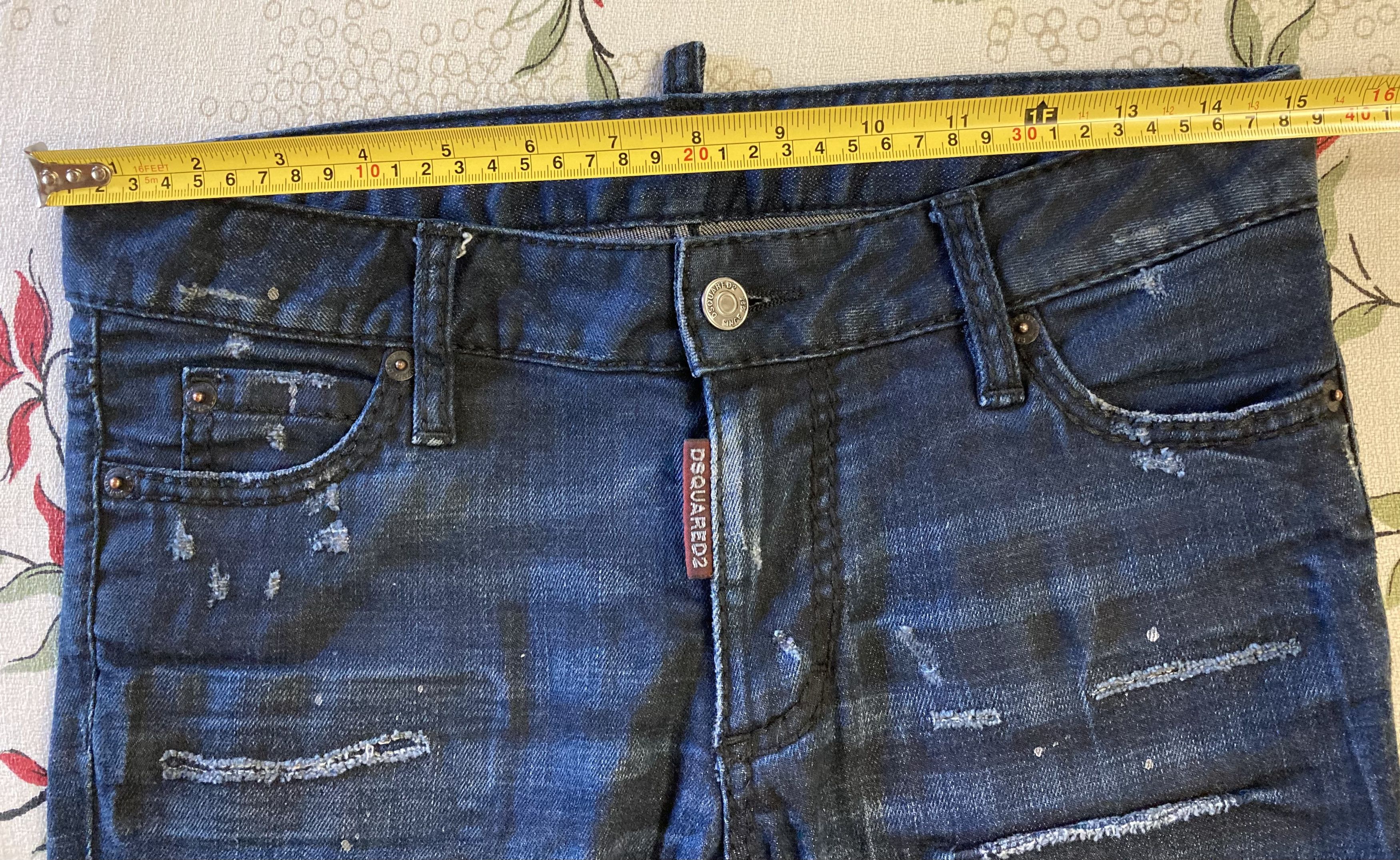 Dsquared2 Dsquared2 women luxury distressed cropped denim jeans Size 27" / US 4 / IT 40 - 10 Thumbnail