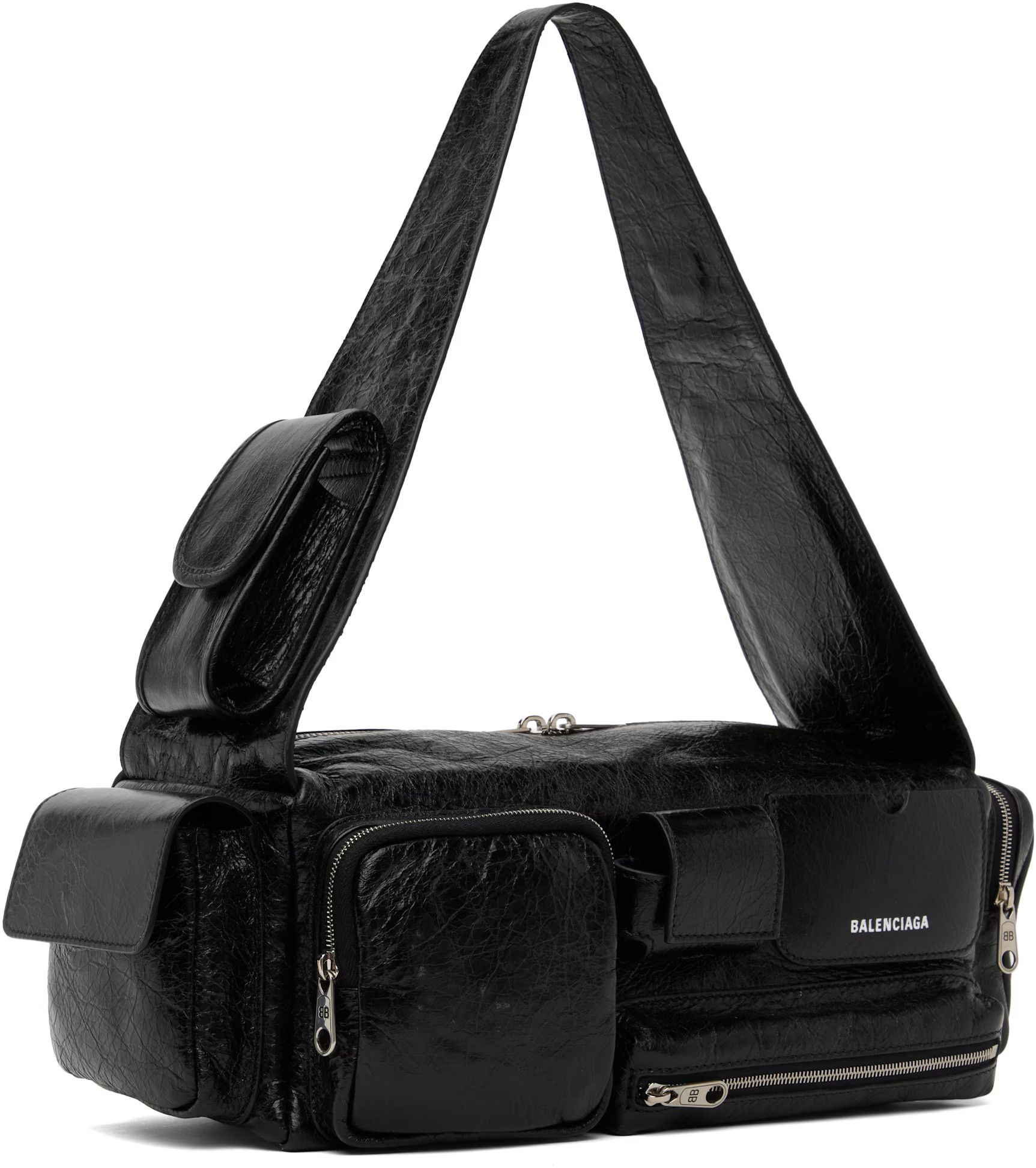 Balenciaga Balenciaga Black Small Superbusy Sling Bag Size ONE SIZE - 2 Thumbnail