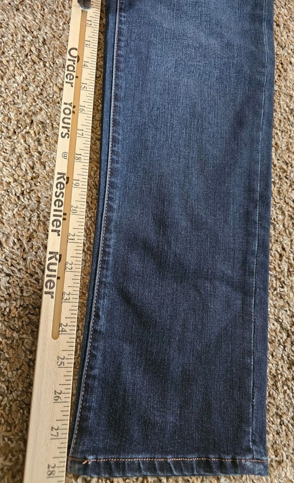 Designer skinnygirl jeans celeste straight 25/0 Size 30" / US 8 / IT 44 - 5 Thumbnail