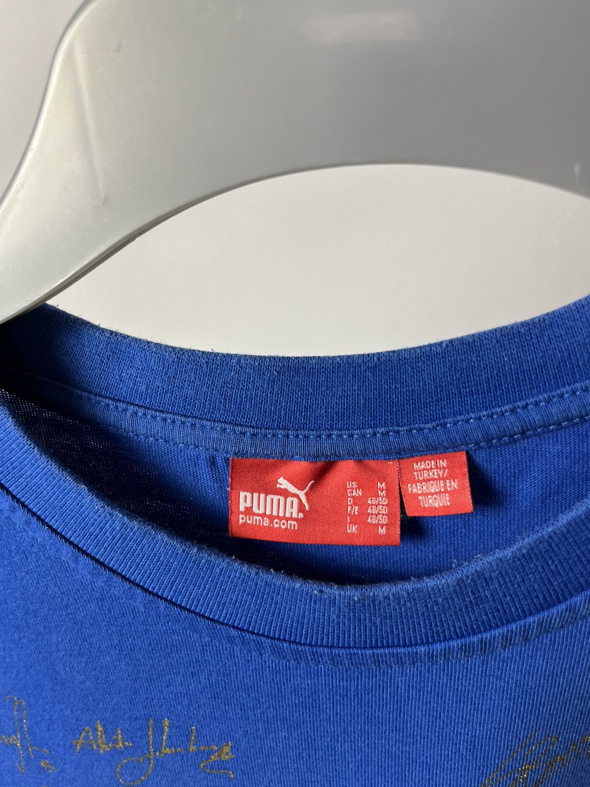 Puma × Vintage Puma Italy 2006 World Cup Champions T-Shirt Football Jersey Size US M / EU 48-50 / 2 - 6 Thumbnail
