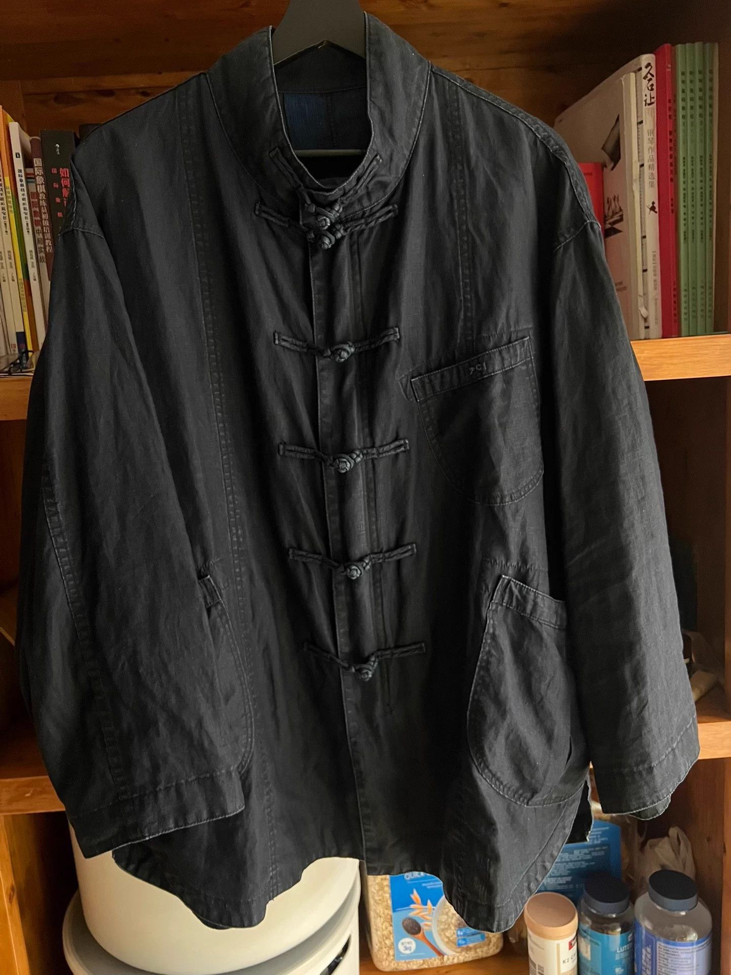 Polo Ralph Lauren Porter Classic Linen Button Indigo Silicone Fading Denim 2 Size US M / EU 48-50 / 2 - 2 Thumbnail