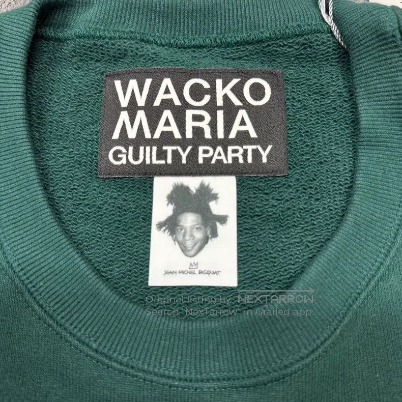 Wacko Maria Wacko Maria BASQUIAT HEAVY WEIGHT CREW NECK SWEAT SHIRT Size US XL / EU 56 / 4 - 4 Thumbnail