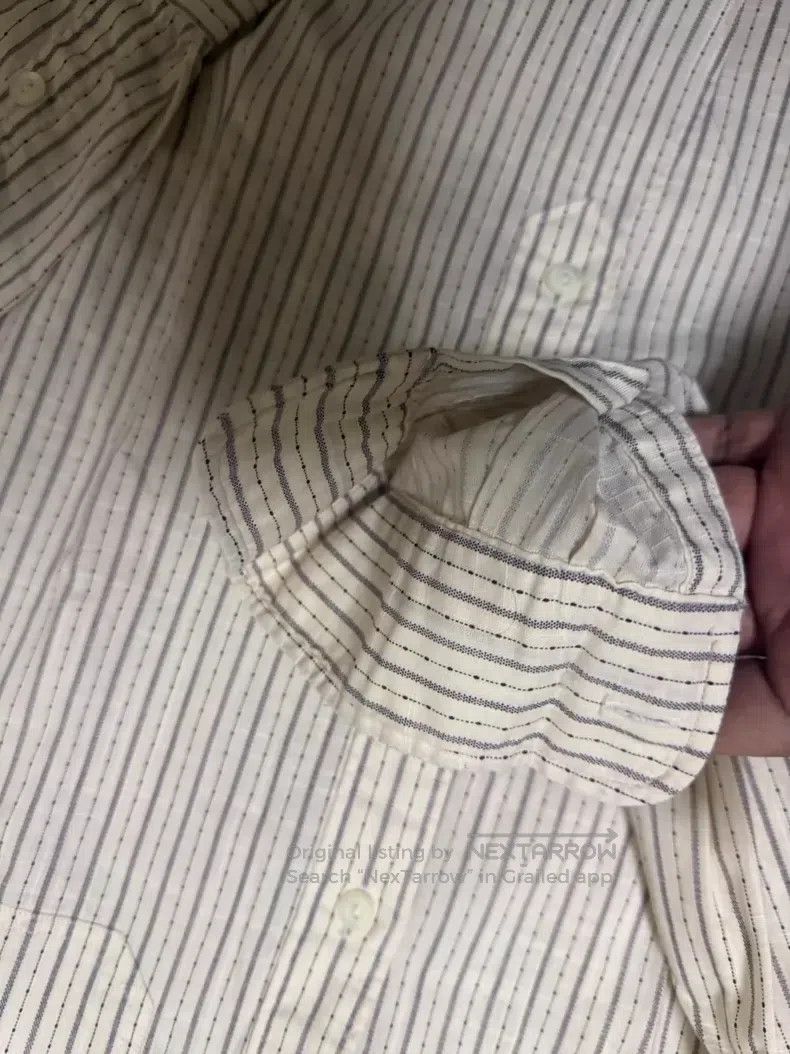 RRL Ralph Lauren RRL Ralph Lauren Rare vintage striped polka dot beige shir Size US S / EU 44-46 / 1 - 5 Thumbnail