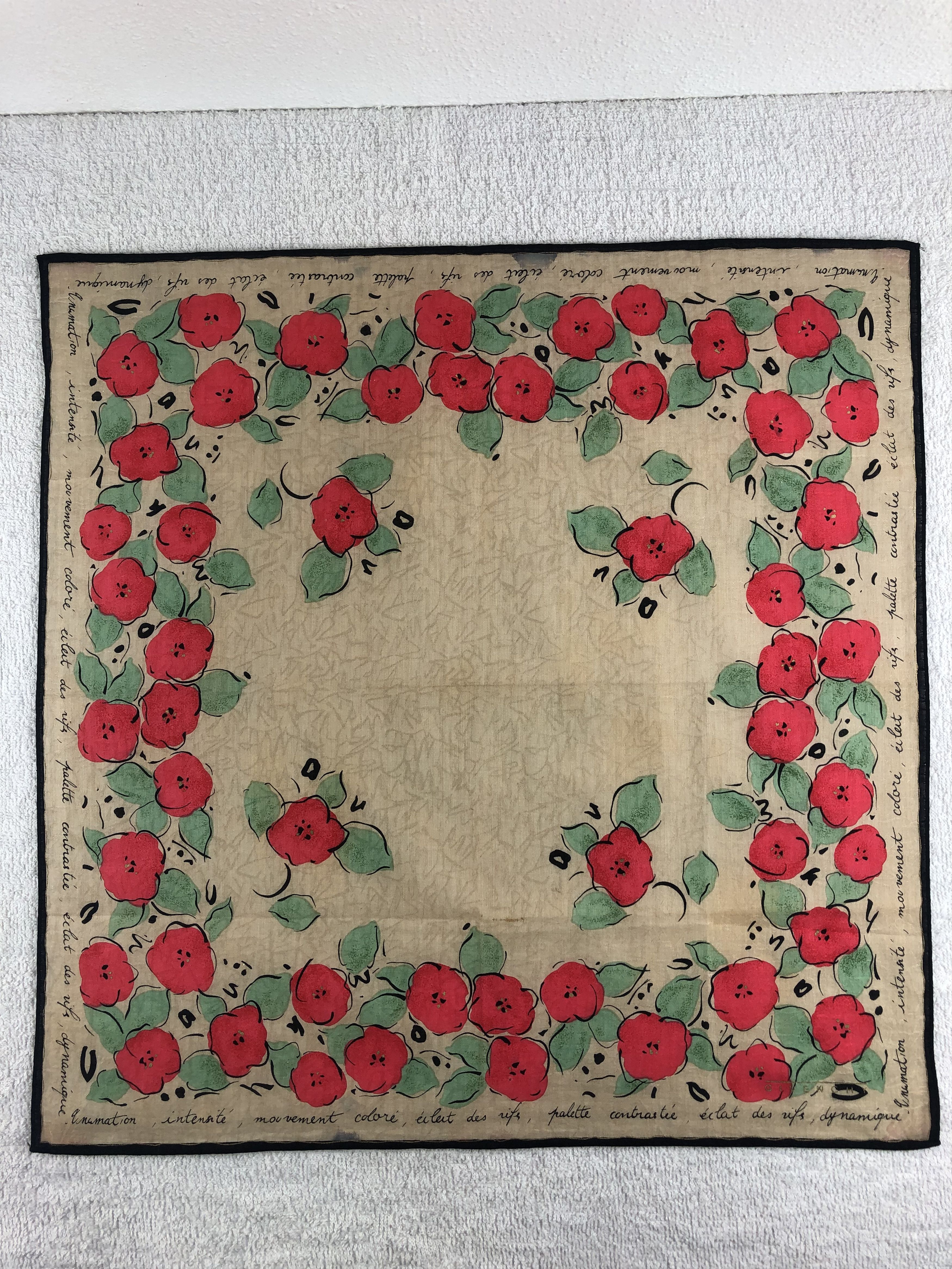 Vintage Givenchy Handkerchief / Bandana / Neckerchief C234 Size ONE SIZE - 3 Thumbnail