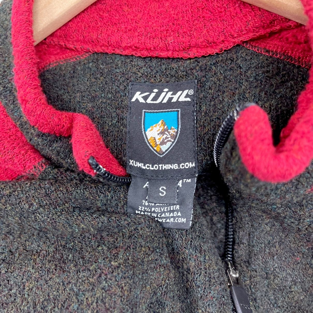 Kuhl KUHL Alfpaca Fleece Jacket Brown Red Full Zip Pocket Women S Size S / US 4 / IT 40 - 6 Thumbnail