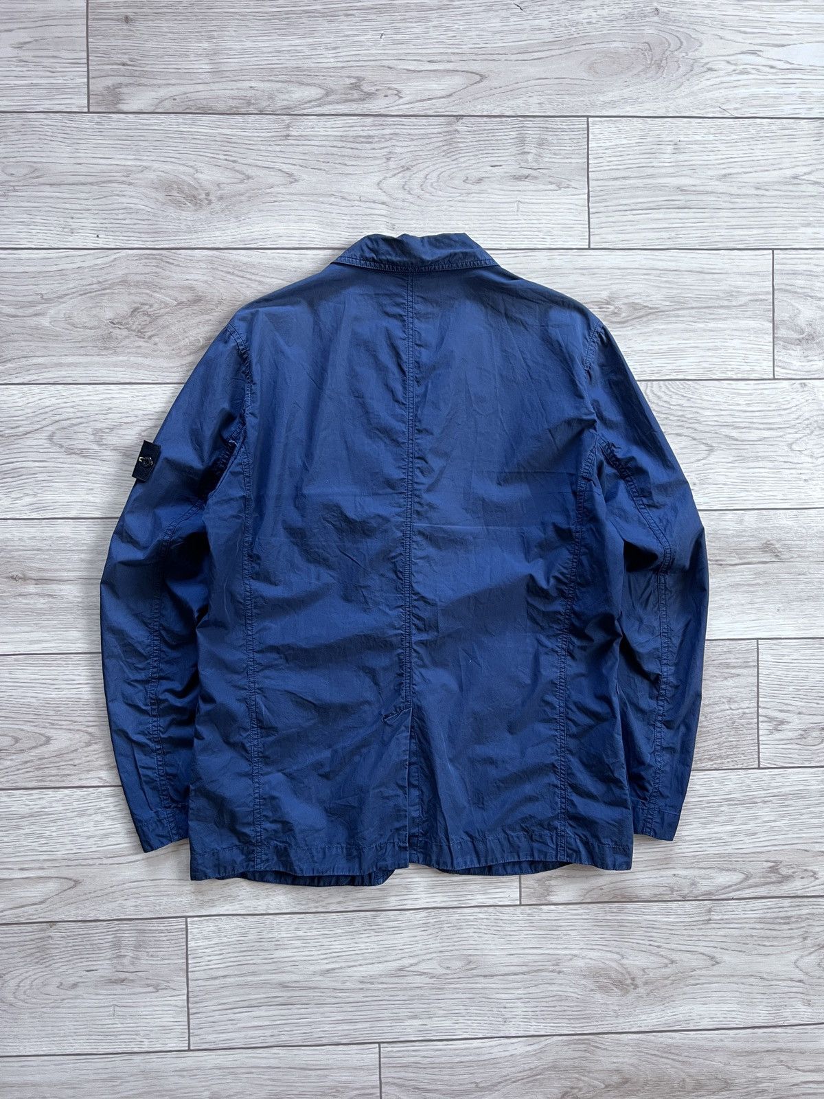 Stone Island × Vintage Stone island tella paracadute blazer jacket Size US L / EU 52-54 / 3 - 3 Thumbnail