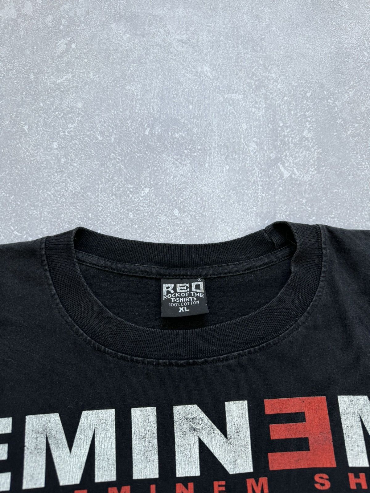 Vintage The Eminem Show Vintage 2000s Black Shirt Big Logo | Grailed