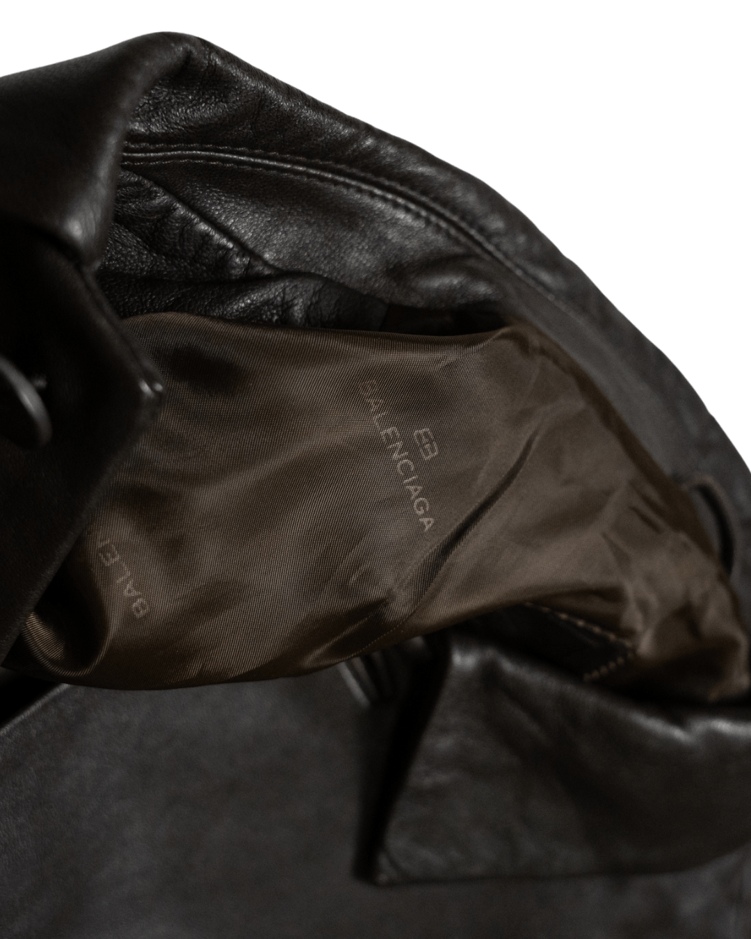 Balenciaga Balenciaga Leather Jacket Size US XL / EU 56 / 4 - 7 Thumbnail