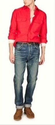 Tom Ford o1loc1c0724 HME001 Shirt in Red Size US M / EU 48-50 / 2 - 2 Thumbnail