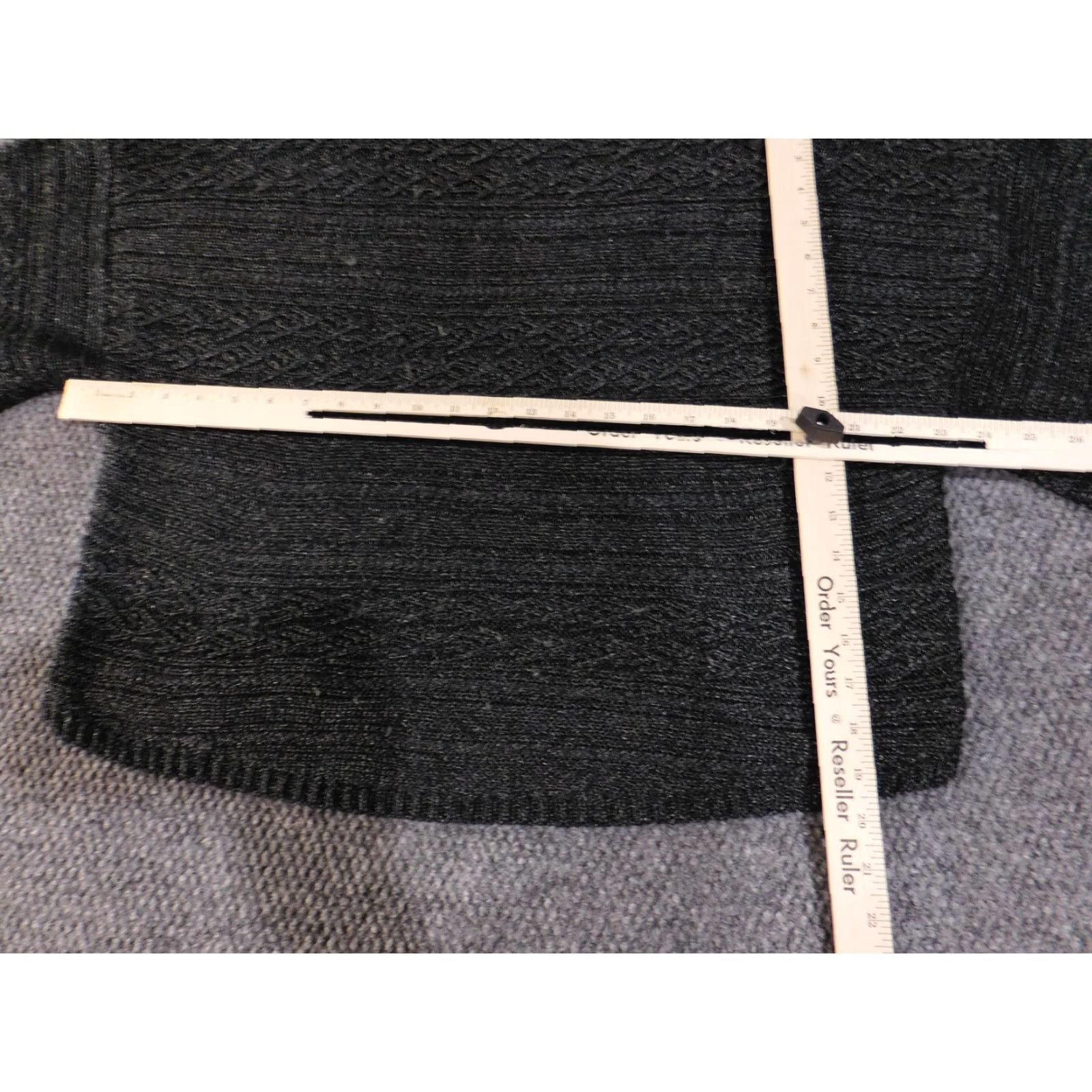 Ralph Lauren Lauren Ralph Lauren Sweater Womens Medium Black Knit Short Sleeve Pullover Top Size M / US 6-8 / IT 42-44 - 6 Thumbnail