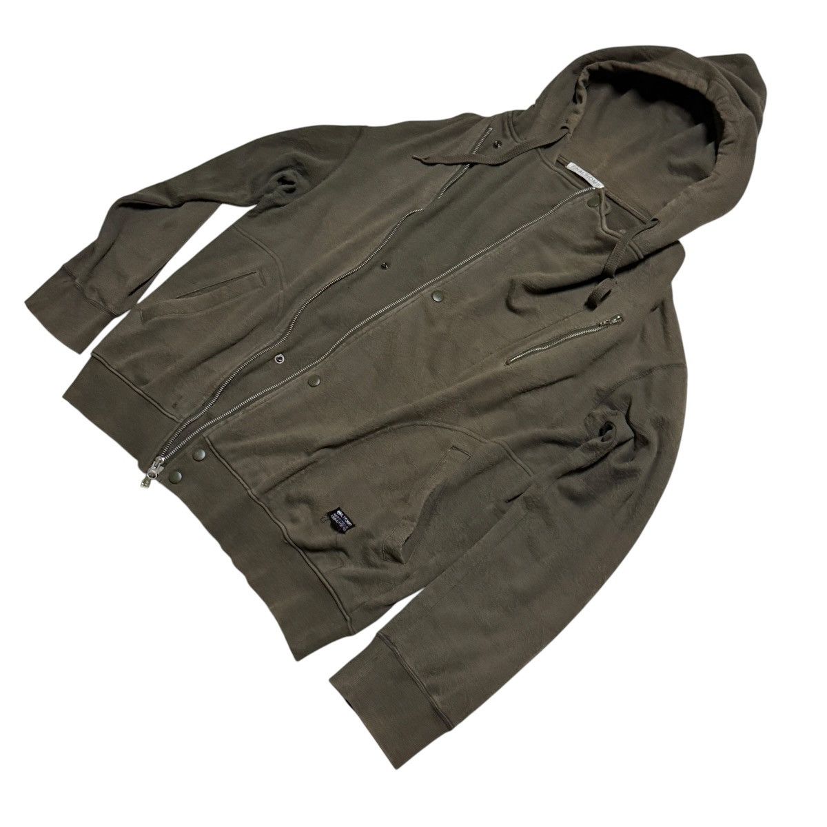 Final Home 90's Final Home Asymmetrical zipper hoodie Size US L / EU 52-54 / 3 - 8 Thumbnail