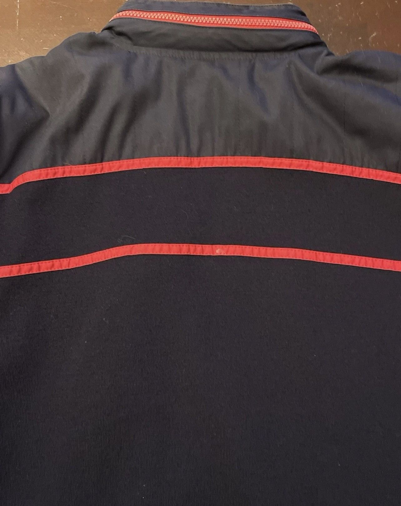 Paul & Shark Vintage Paul & Shark Yachting Harrods Italy Black Red Full Z Size US L / EU 52-54 / 3 - 11 Thumbnail