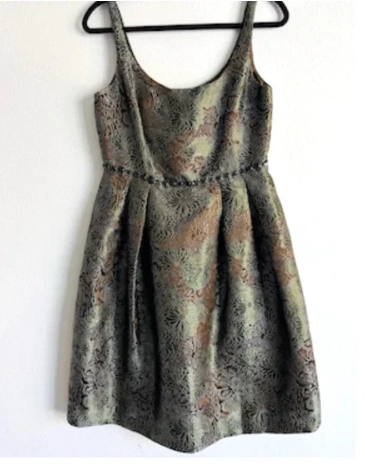 Other Carmen Marc Valvo Printed Knee-Length Dress- NWT Size M / US 6-8 / IT 42-44 - 3 Thumbnail