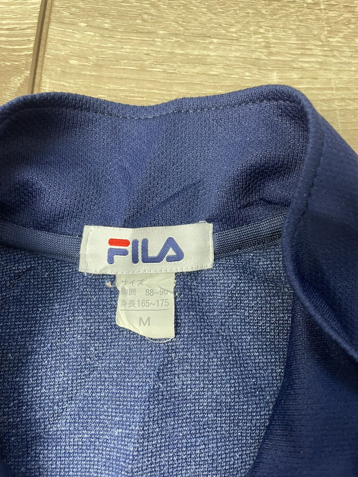 Fila Japan Fila National Team Jacket World Cup Japan 90s M Size US M / EU 48-50 / 2 - 5 Thumbnail