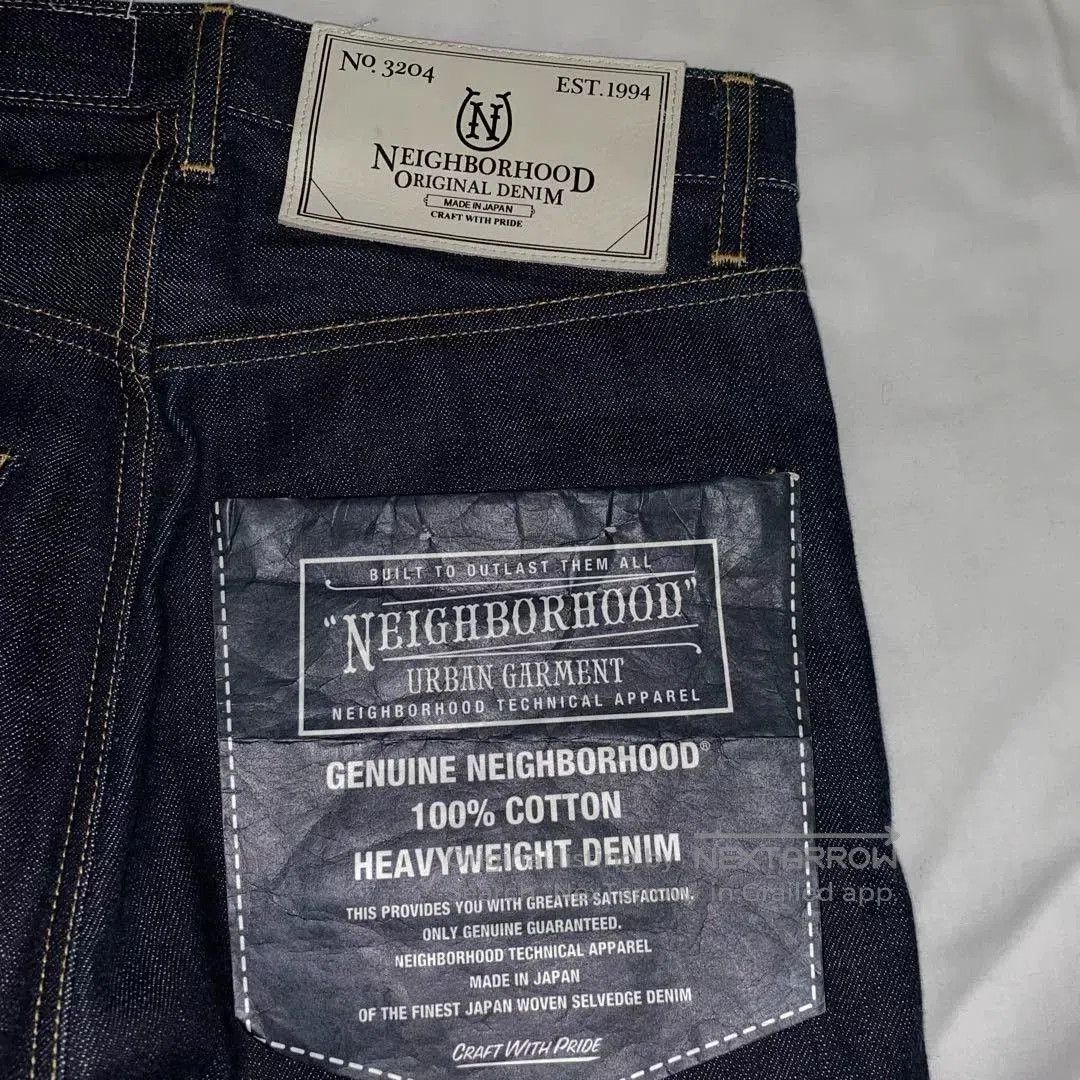Neighborhood NEIGHBORHOOD RIGID Raw Denim Jeans. Size US 39 - 6 Thumbnail