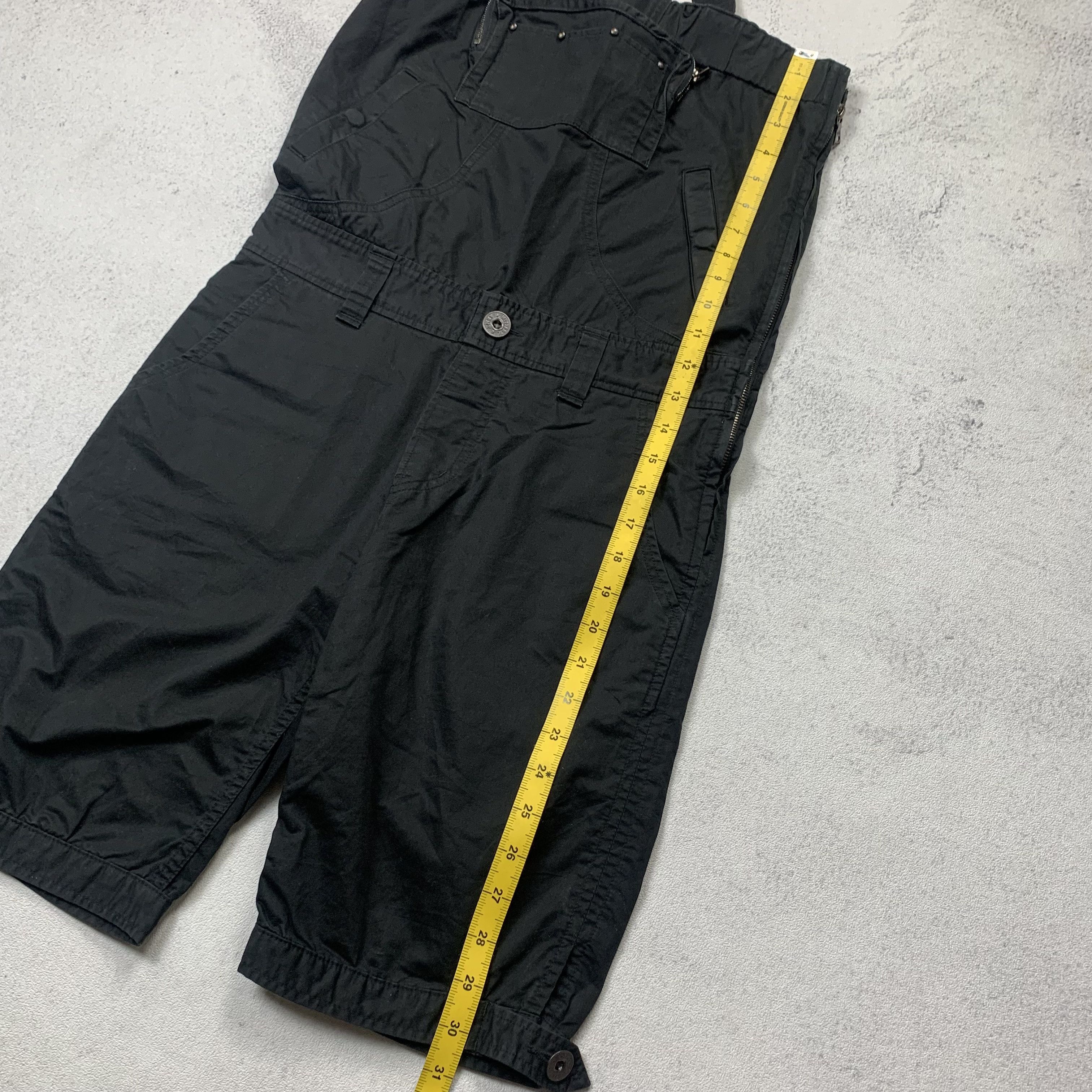 Hysteric Glamour Hysteric Glamour Overall Short Pants Size 30" / US 8 / IT 44 - 13 Thumbnail