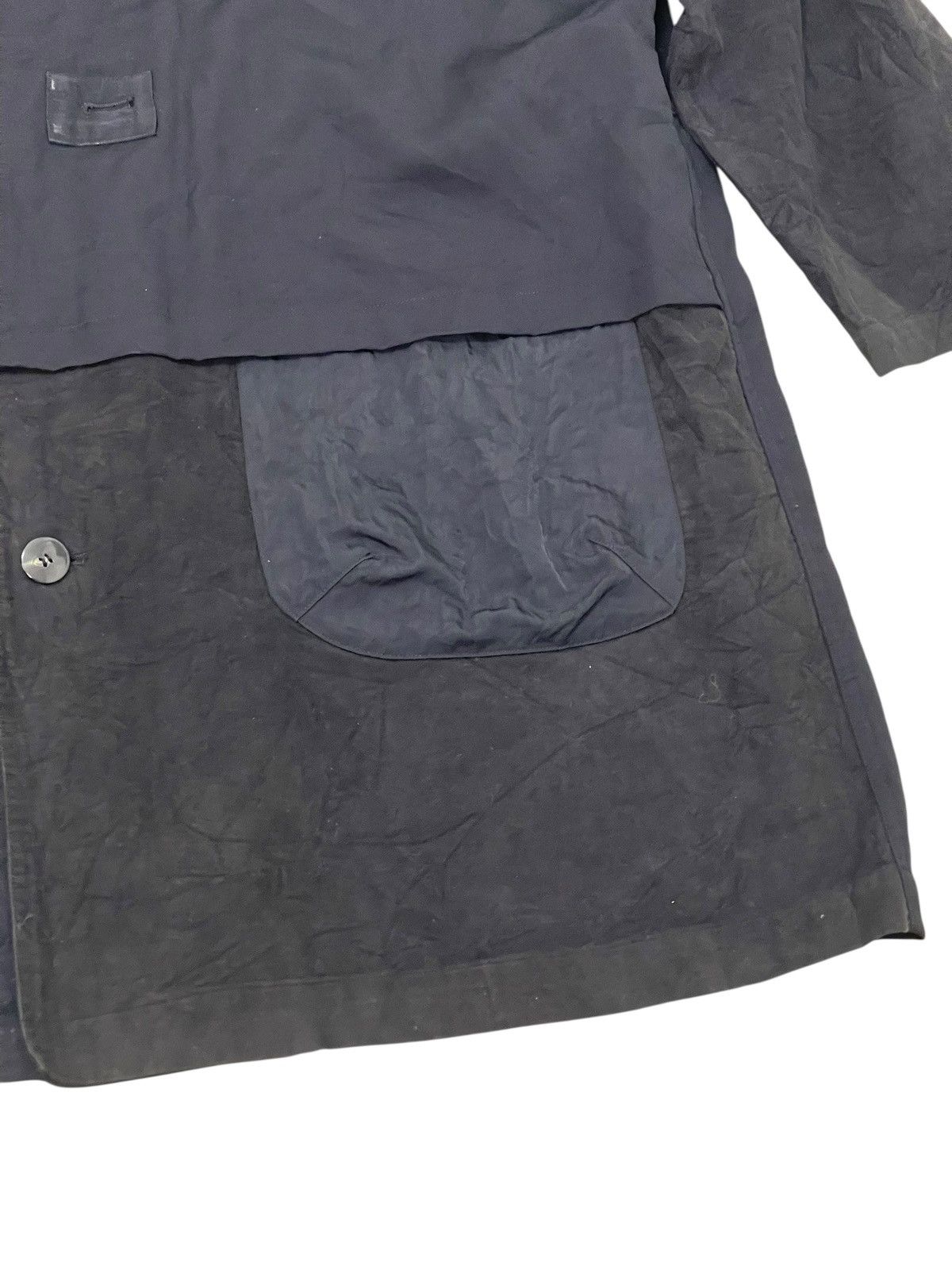 Yohji Yamamoto Wide Hoodie Jacket Pour Deux Japan Hybrid Baggy 7🟩1 Size US M / EU 48-50 / 2 - 8 Thumbnail
