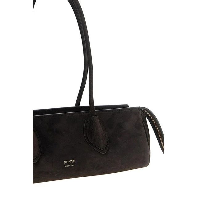 KHAITE KHAITE Donna Brown Leather Shoulder Bag New & Authentic Size ONE SIZE - 3 Thumbnail