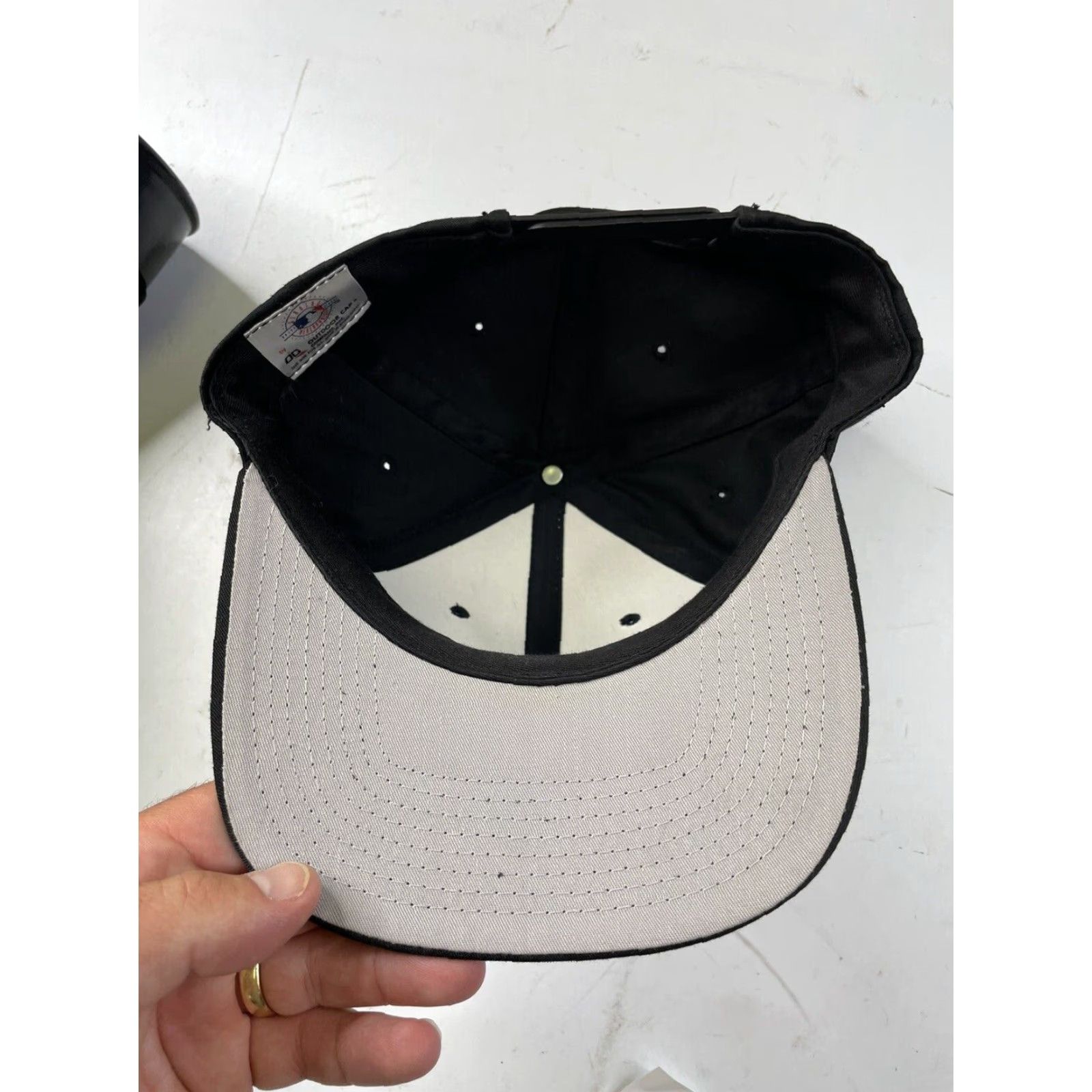MLB VINTAGE Outdoor Cap Company Hat Snapback Black Adjustable Men Houston Astros MLB Logo Cap Size ONE SIZE - 5 Thumbnail