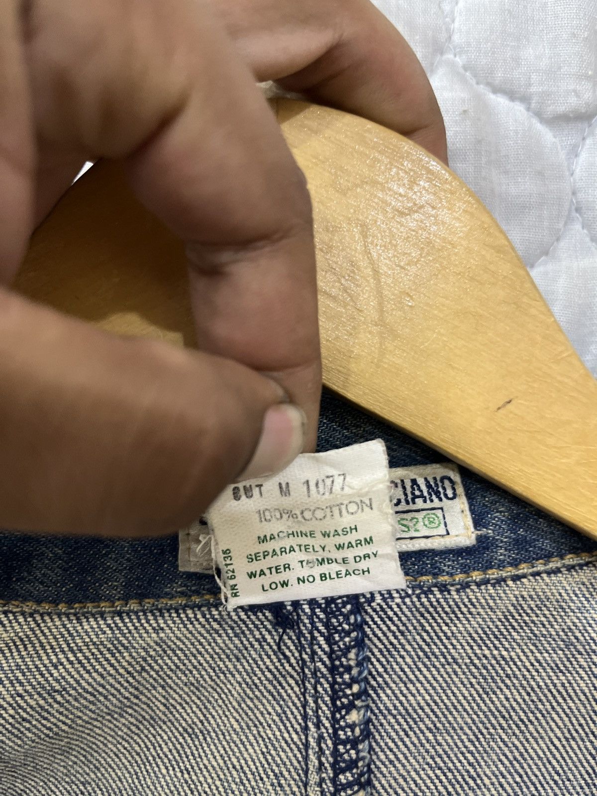 Guess (Zzzz)🔥🔥STEALS VINTAGE GUESS GEORGES MARCIANO DENIM JACKET Size US S / EU 44-46 / 1 - 9 Thumbnail