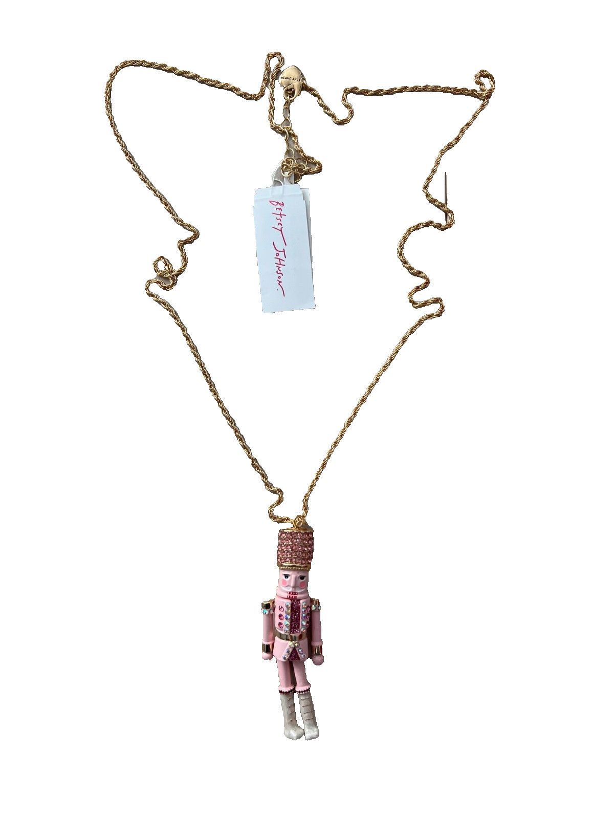 Betsey Johnson Betsey Johnson Christmas Winter Nutcracker Pendant Necklace Size ONE SIZE - 3 Thumbnail