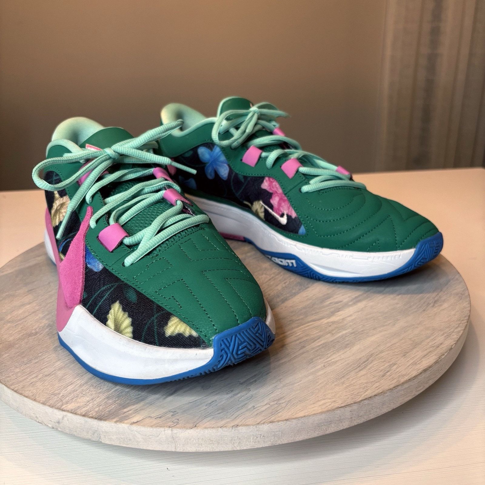 Nike Nike DX4985-401 Zoom Freak 5 Flowers Giannis Sneakers 11.5 Size US 11.5 / EU 44-45 - 2 Thumbnail
