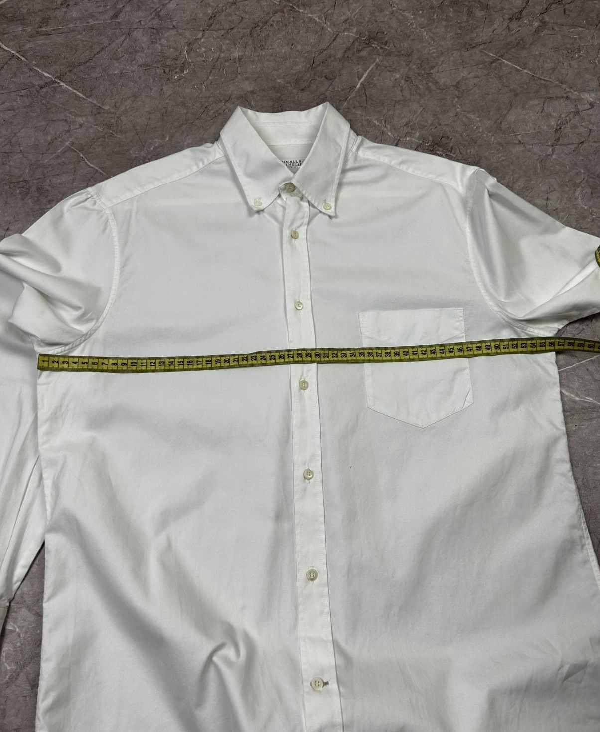 Brunello Cucinelli Brunello Cucinelli White Shirt Size L Size US L / EU 52-54 / 3 - 17 Thumbnail