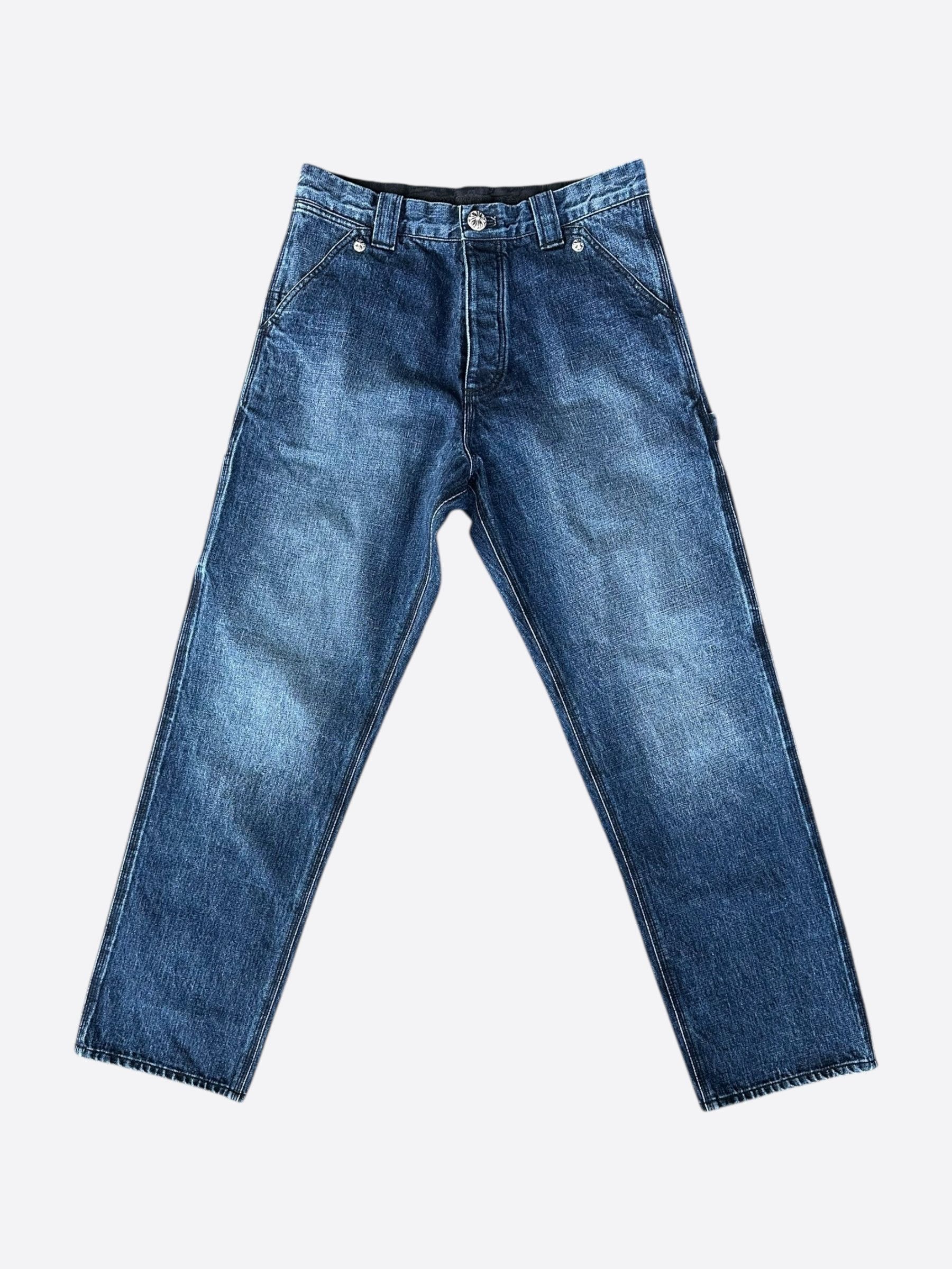 Chrome Hearts Blue Carpenter Pants