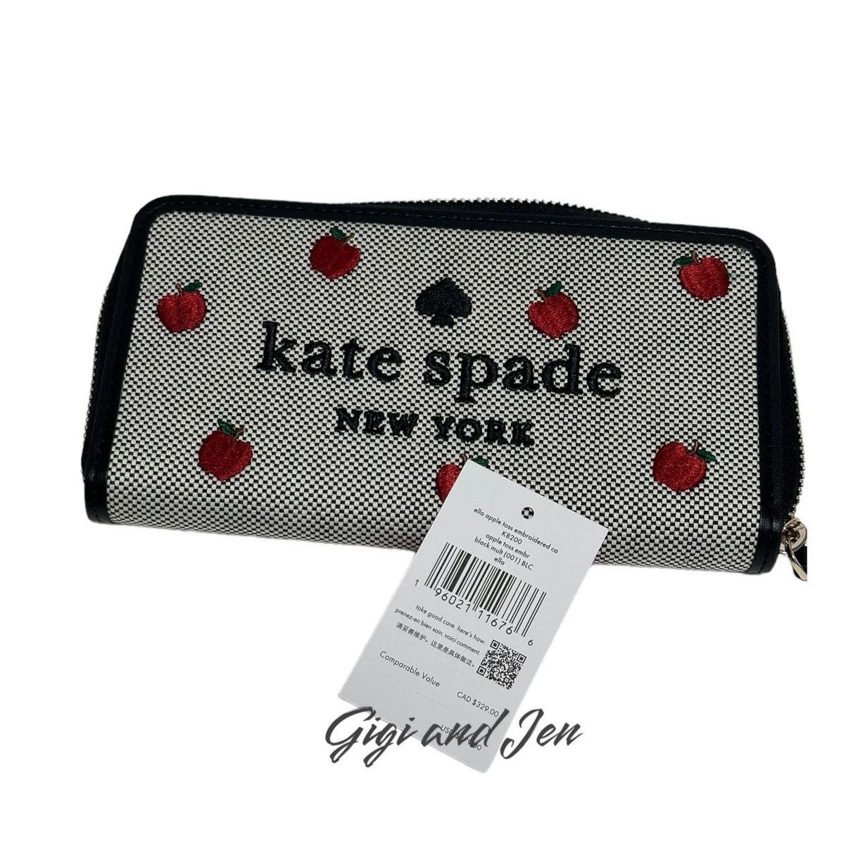 Kate Spade Kate Spade Ella Large Apple Continental Wallet Size ONE SIZE - 6 Thumbnail
