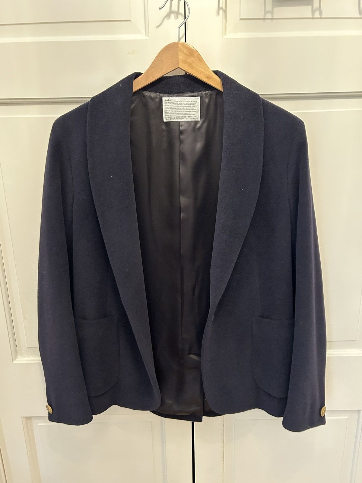 Kolor Jolie cashmere blazer Size 40R - 1 Thumbnail
