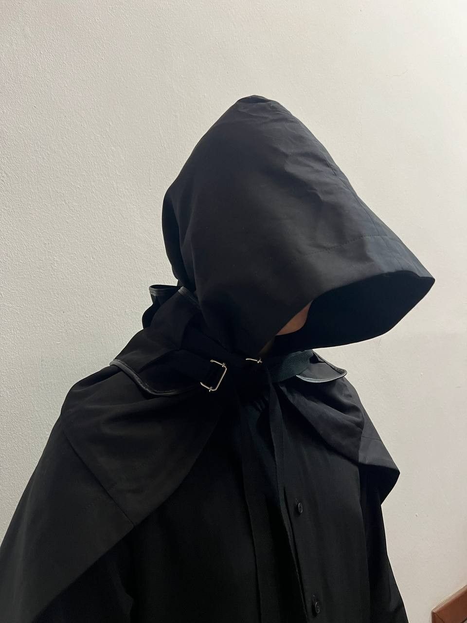 Takahiromiyashita The Soloist. × Undercover AW18 TAKAHIROMIYASHITA TheSoloist Runway Wool Bondage Hood Size ONE SIZE - 2 Thumbnail