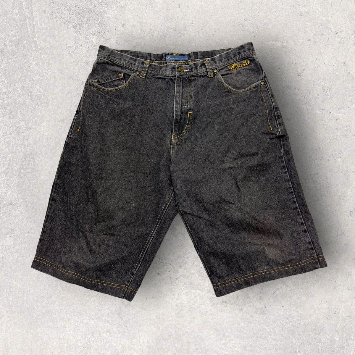 Vintage Vintage Exsto jean shorts Size US 36 / EU 52 - 1 Thumbnail