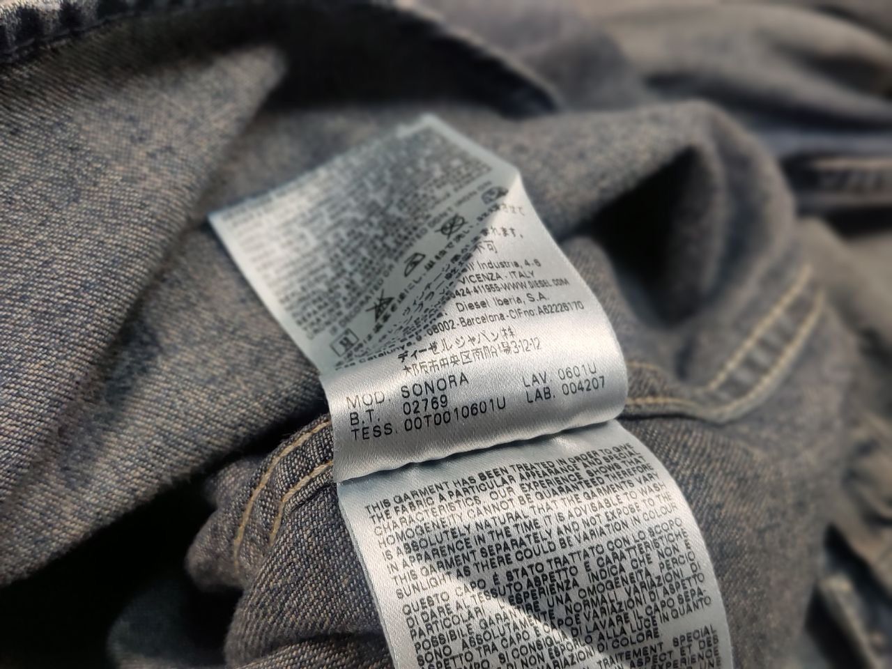 Diesel Diesel Industry Sonora Faded Denim Shirt Long sleeve Y2K Size US S / EU 44-46 / 1 - 13 Thumbnail