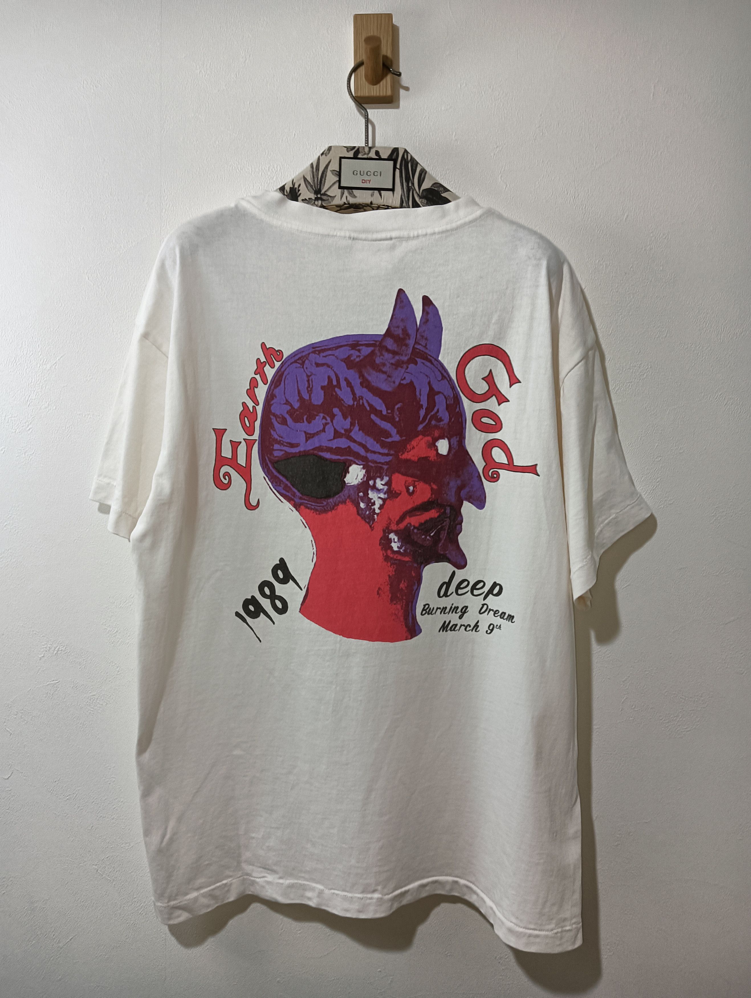 Saint Michael Space God Tee Size US M / EU 48-50 / 2 - 2 Thumbnail