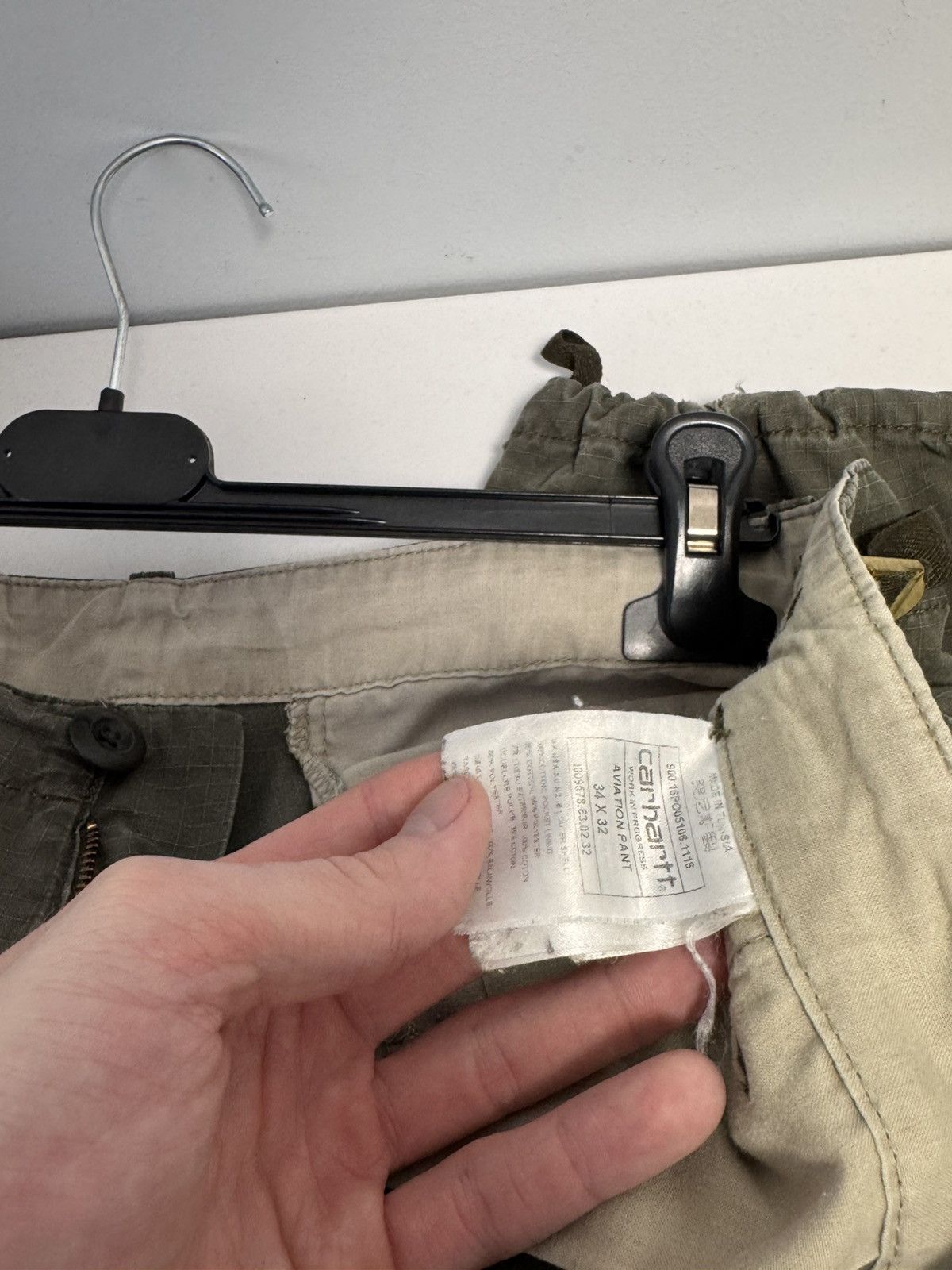 Other Carhartt Vintage Y2K style hype cargo pants 34/32 Size US 34 / EU 50 - 15 Thumbnail
