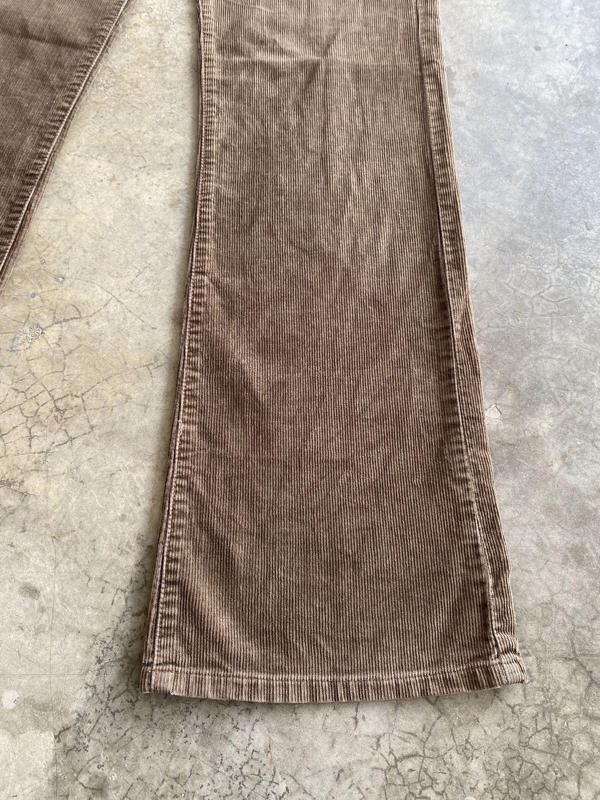 If Six Was Nine Flare Jeans Polo Ralph Lauren Velvet Corduroy 231 Size 30" / US 8 / IT 44 - 5 Thumbnail