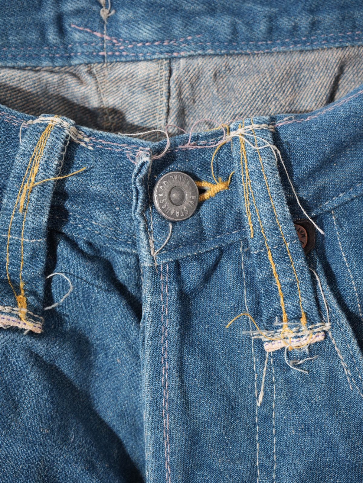 Levi's Levis RED ARCHIVE line selvedge denim jeans sz S Size US 30 / EU 46 - 5 Thumbnail