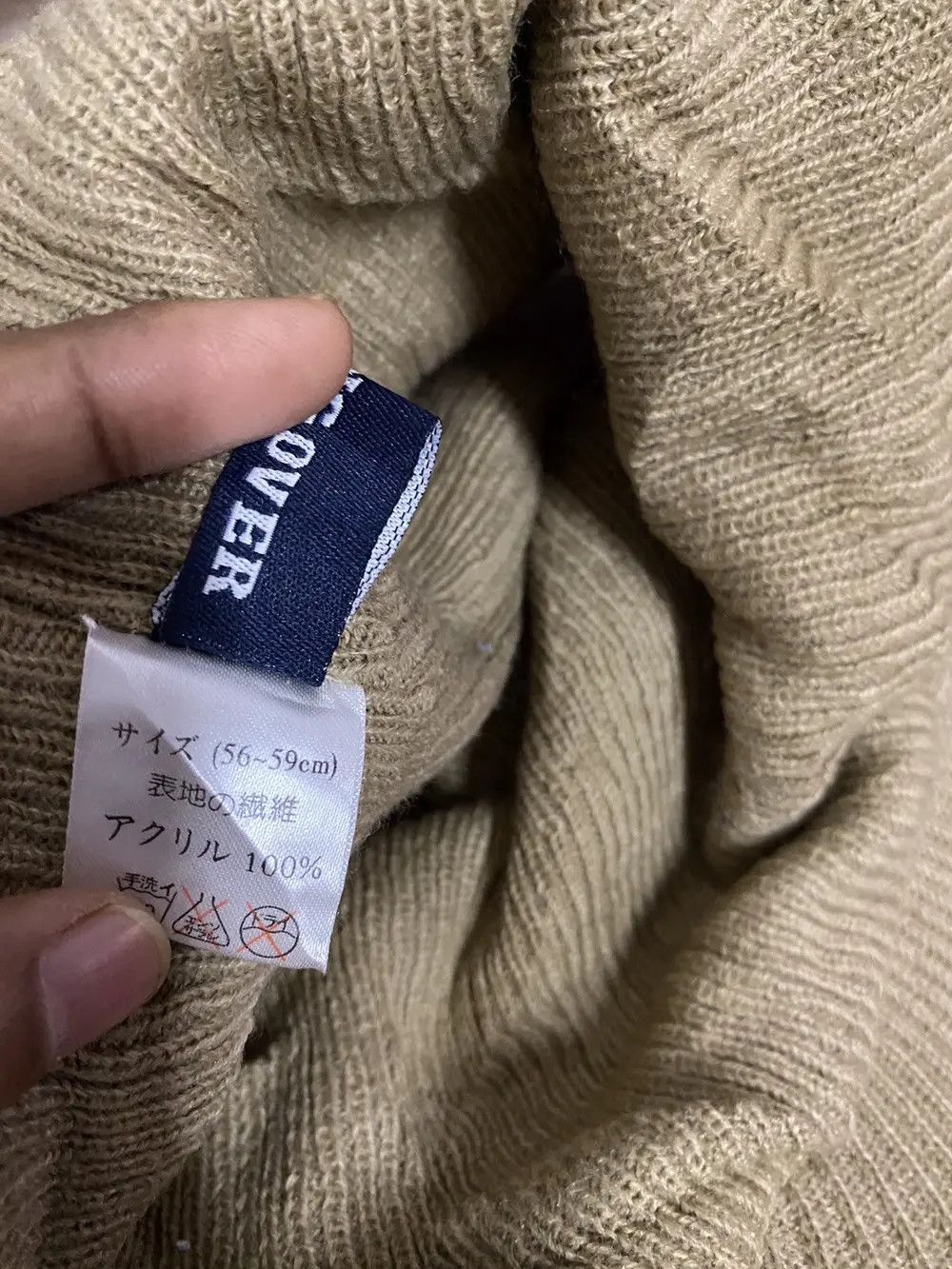 Japanese Brand × Vintage Vintage Hang Over Visor Plain Beanie Hat Size ONE SIZE - 6 Thumbnail